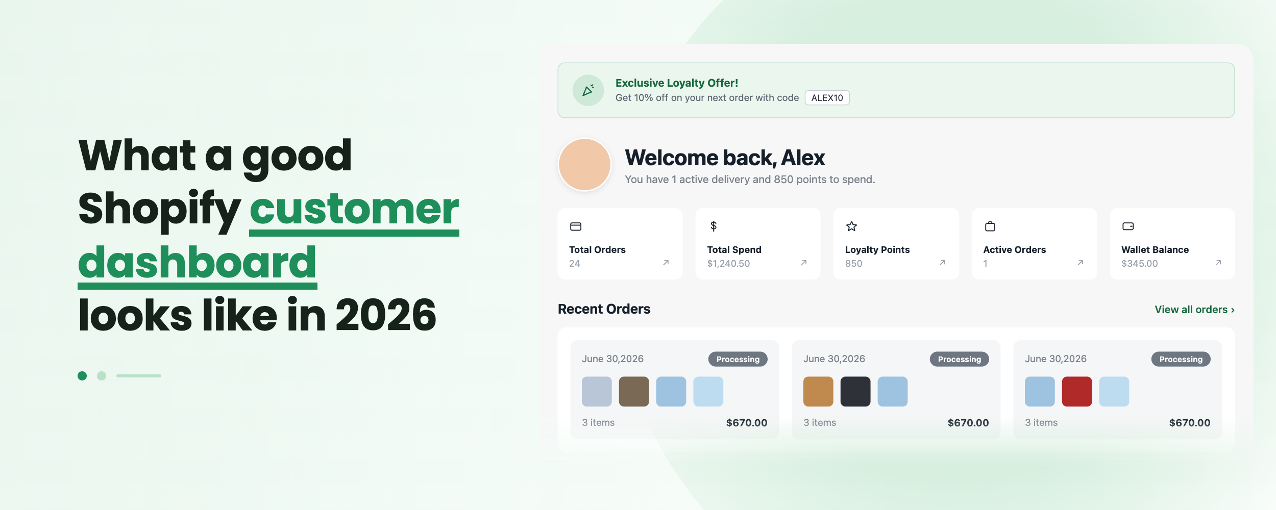 Shopify Customer Dashboard: What Good Looks Like in 2026